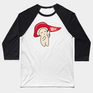 Red Pegasus Moho Mushroom! Baseball T-Shirt